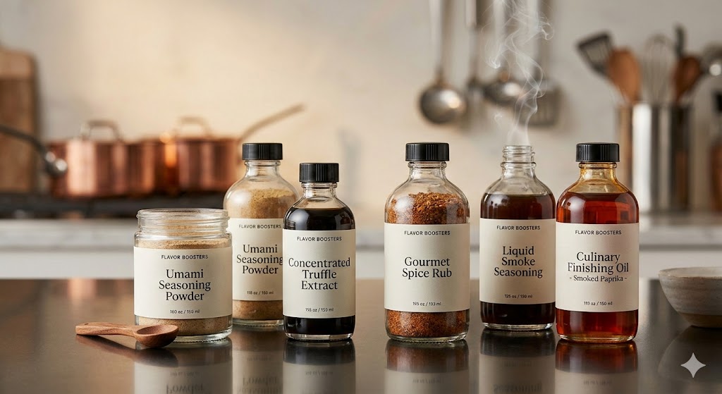 Flavor Boosters Gourmet Product Line